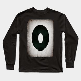 leter 0 Long Sleeve T-Shirt